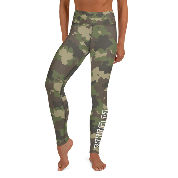 WORK PINK Camo Leggings White Print WORK Life