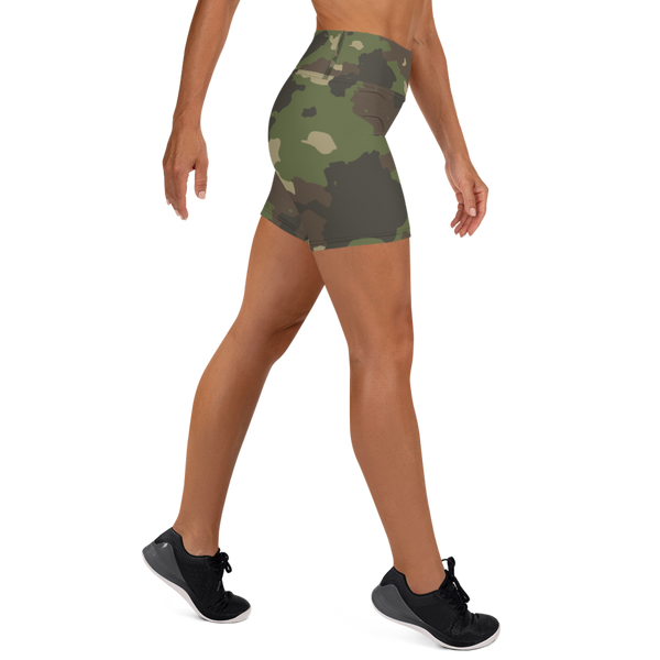 Camo hotsell yoga shorts