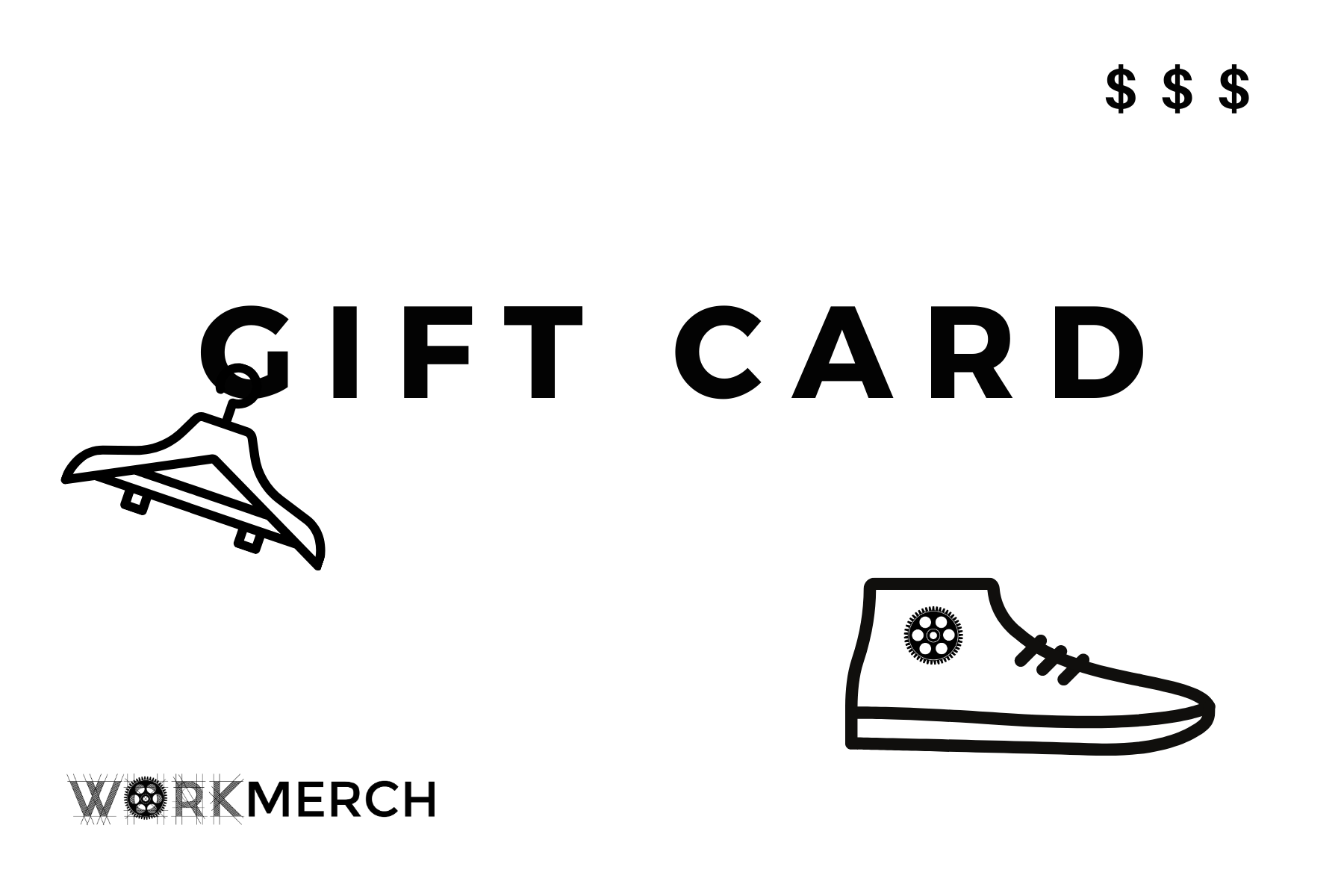 WORK MERCH GIFT CARD