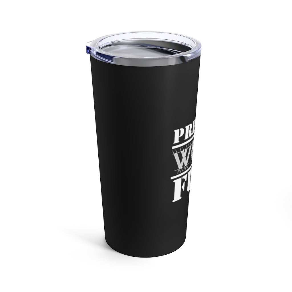 Premium WORK Fuel 20oz. Tumbler: Black