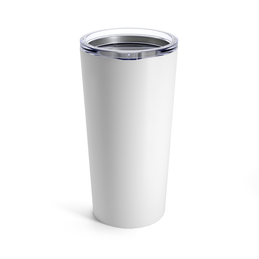 Premium WORK Fuel 20oz. Tumbler: White