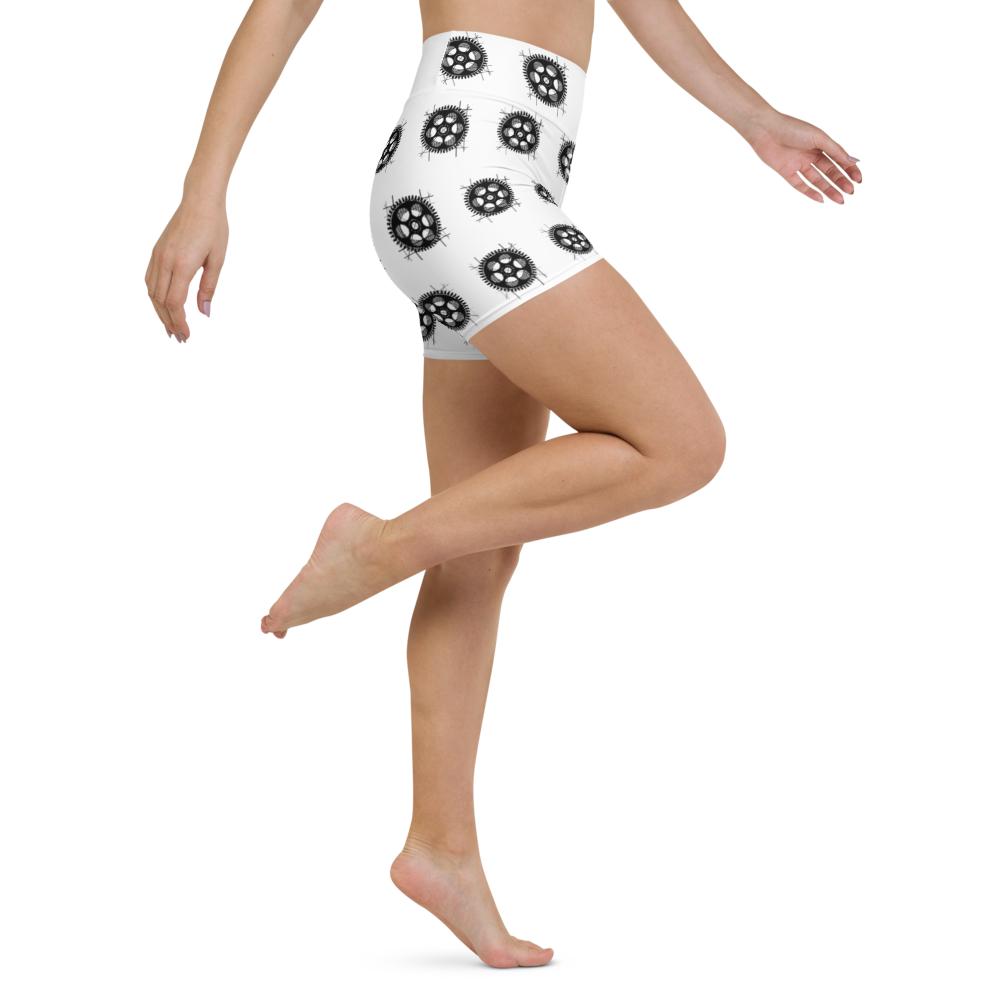 Cog Takeover Yoga Shorts: Oreo Cookie