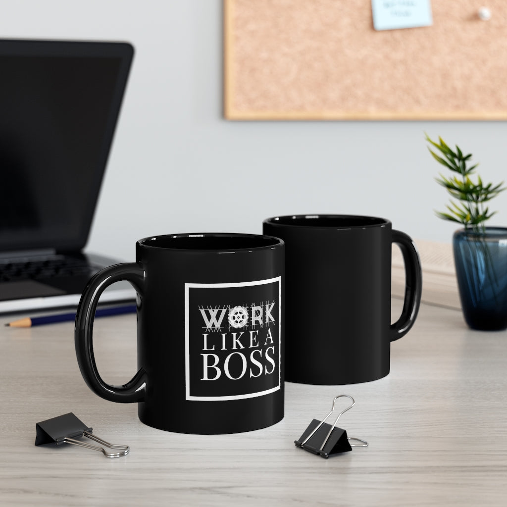 WORK Like a Boss Mug: Classy