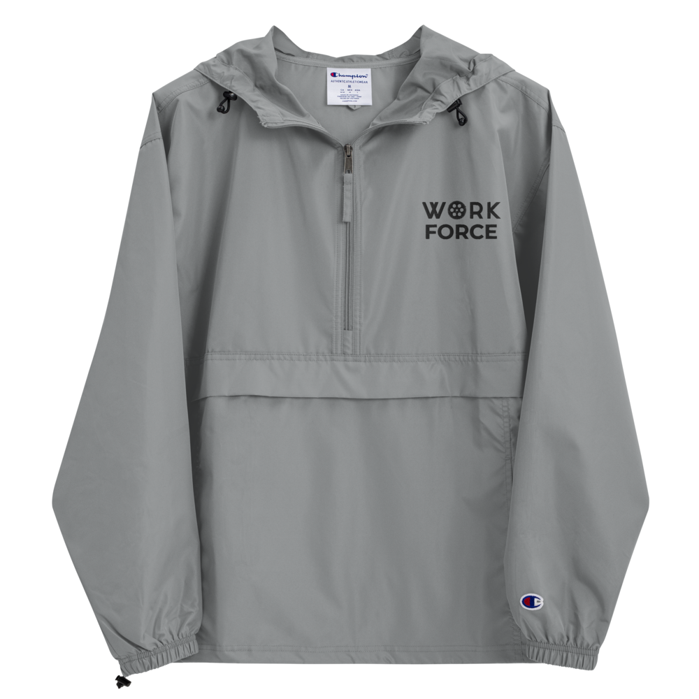 WORK Force Packable Jacket: Dark Print