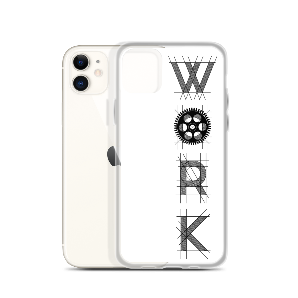 OG Vertical iPhone Case: Black on White