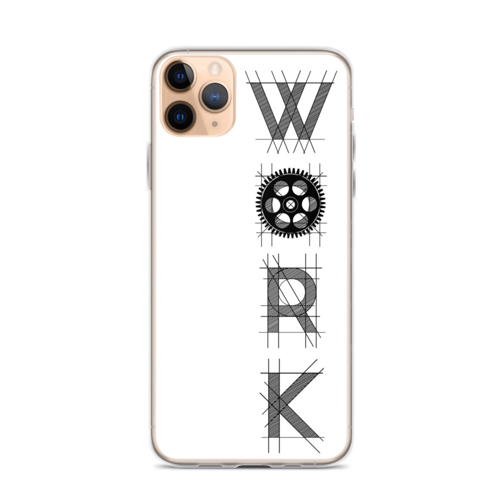 OG Vertical iPhone Case: Black on White