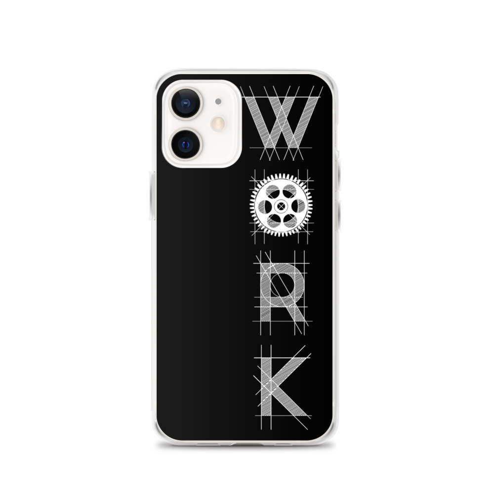 OG Vertical iPhone Case: White on Black