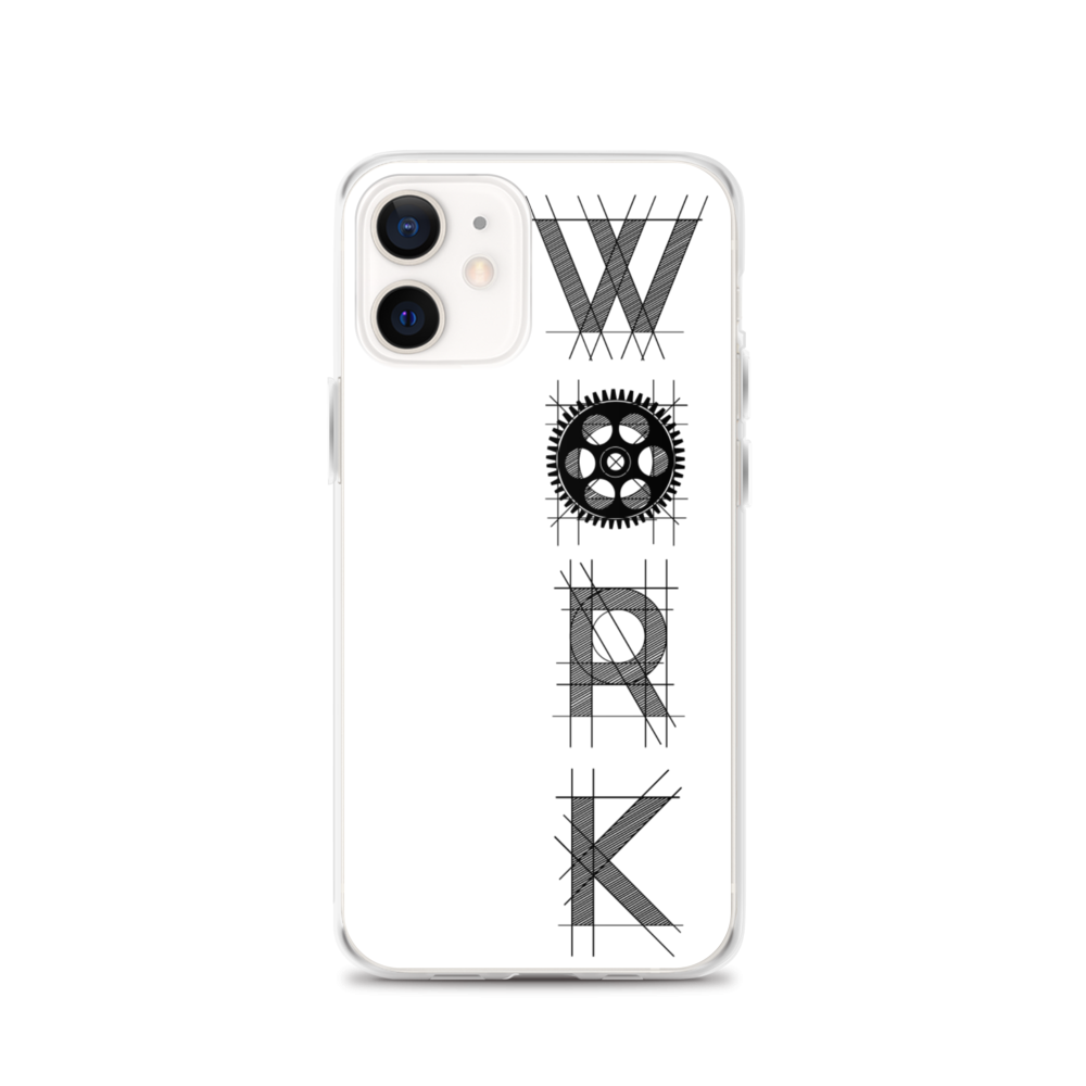 OG Vertical iPhone Case: Black on White