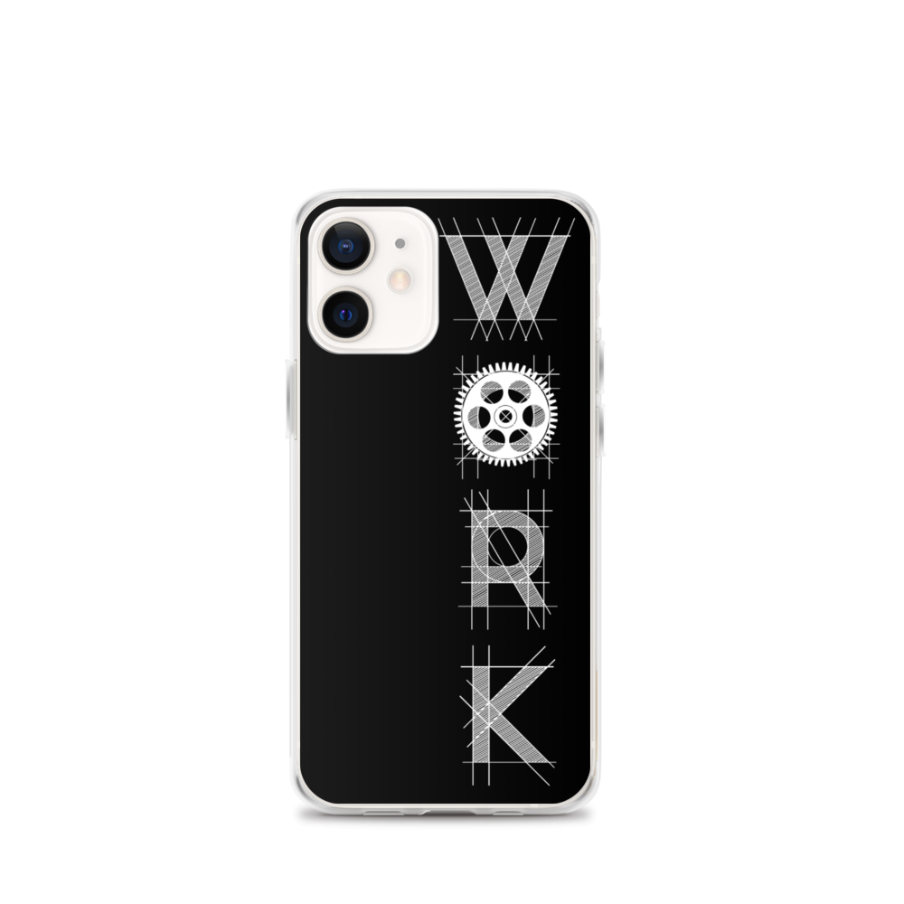 OG Vertical iPhone Case: White on Black