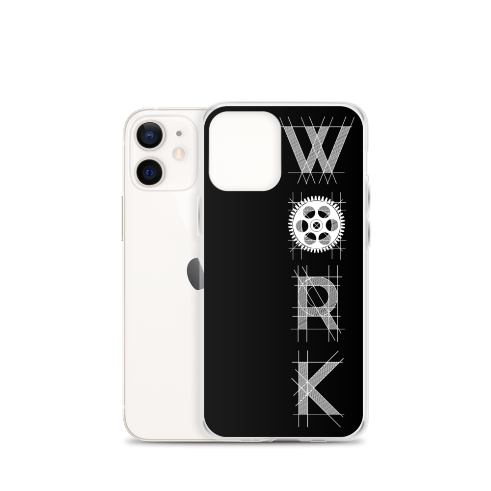 OG Vertical iPhone Case: White on Black