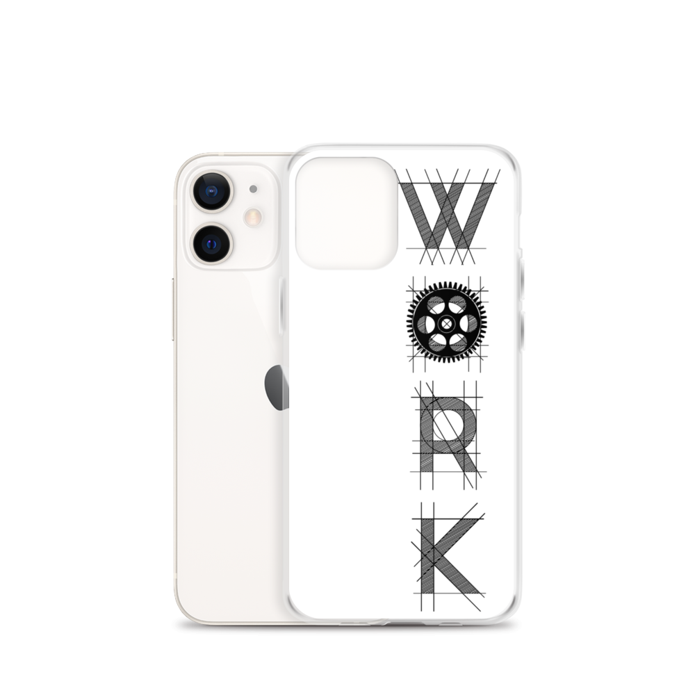 OG Vertical iPhone Case: Black on White