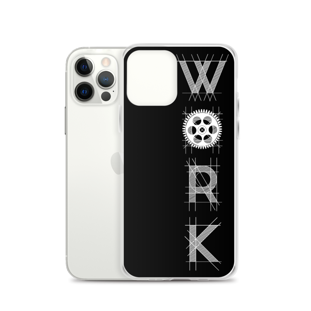 OG Vertical iPhone Case: White on Black