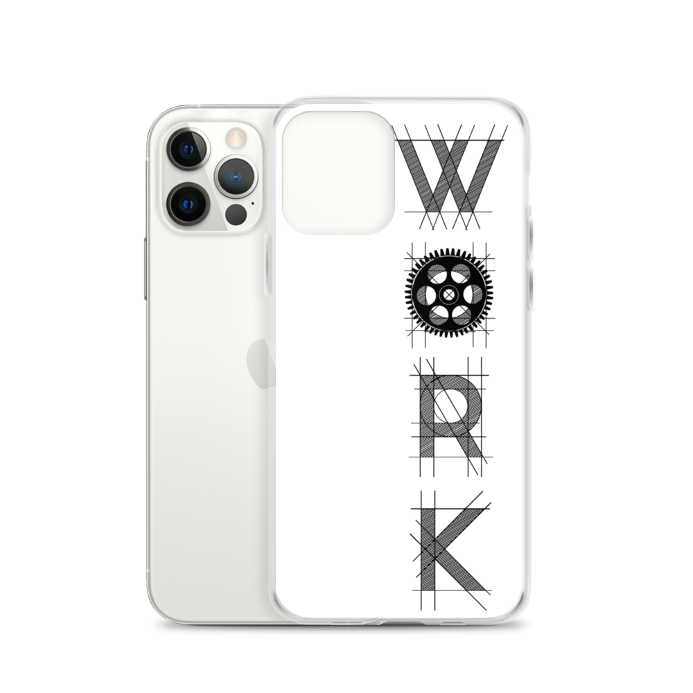 OG Vertical iPhone Case: Black on White