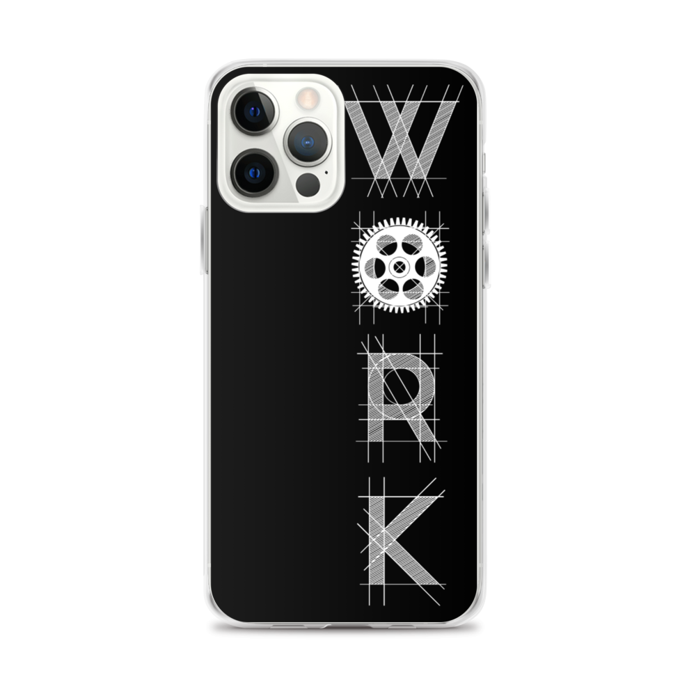 OG Vertical iPhone Case: White on Black