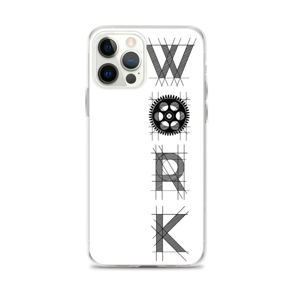 OG Vertical iPhone Case: Black on White