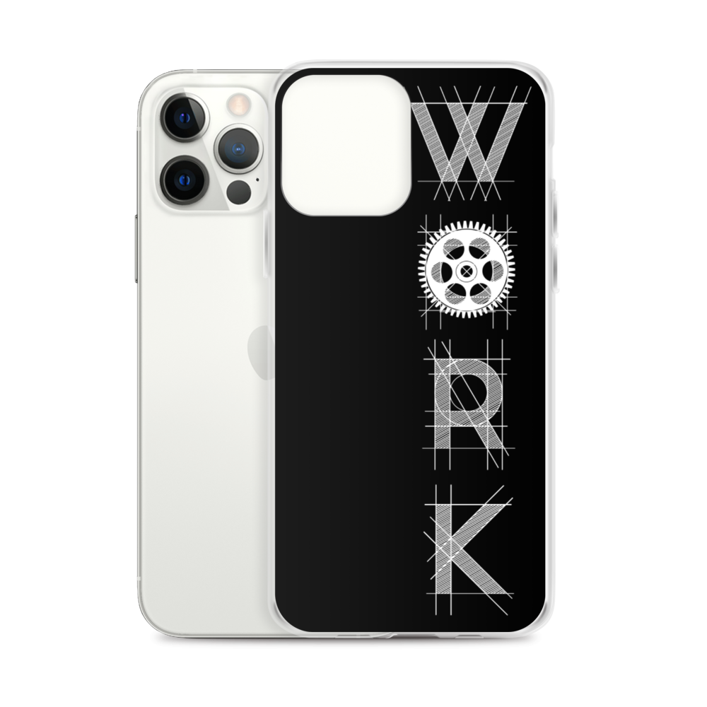 OG Vertical iPhone Case: White on Black