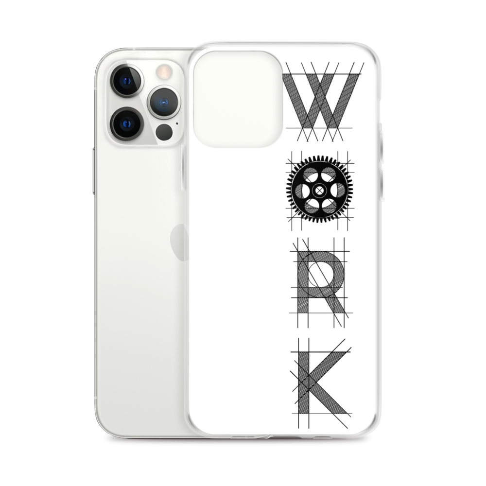 OG Vertical iPhone Case: Black on White