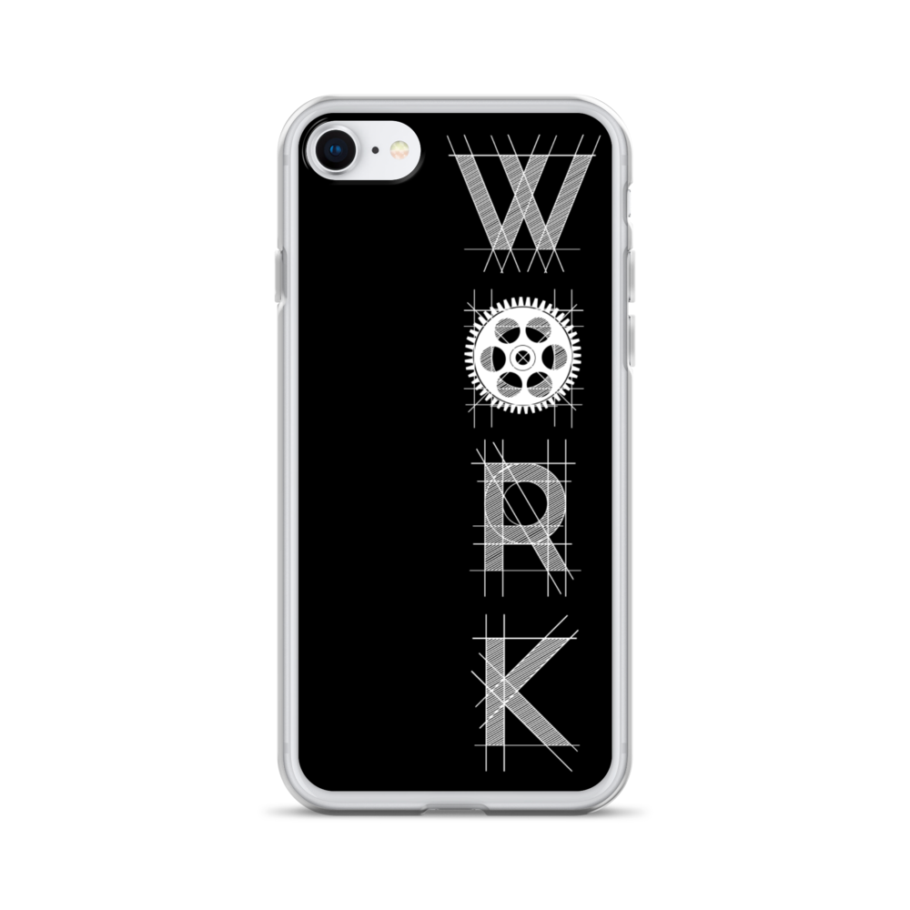 OG Vertical iPhone Case: White on Black