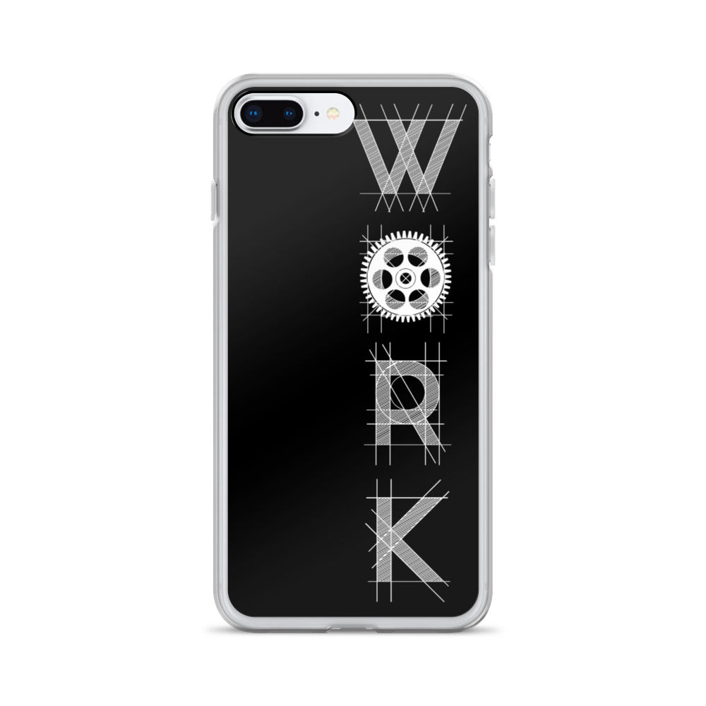 OG Vertical iPhone Case: White on Black