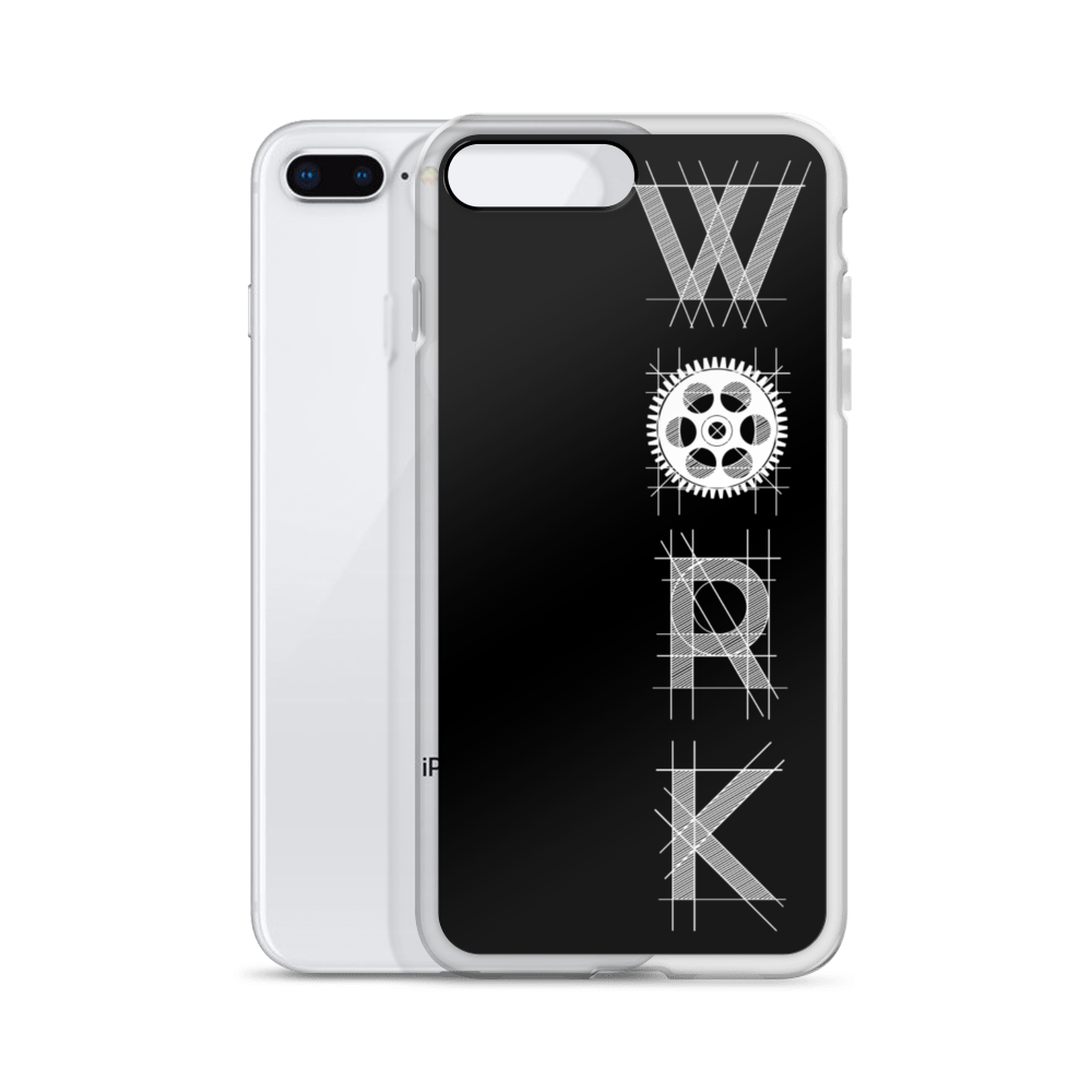 OG Vertical iPhone Case: White on Black