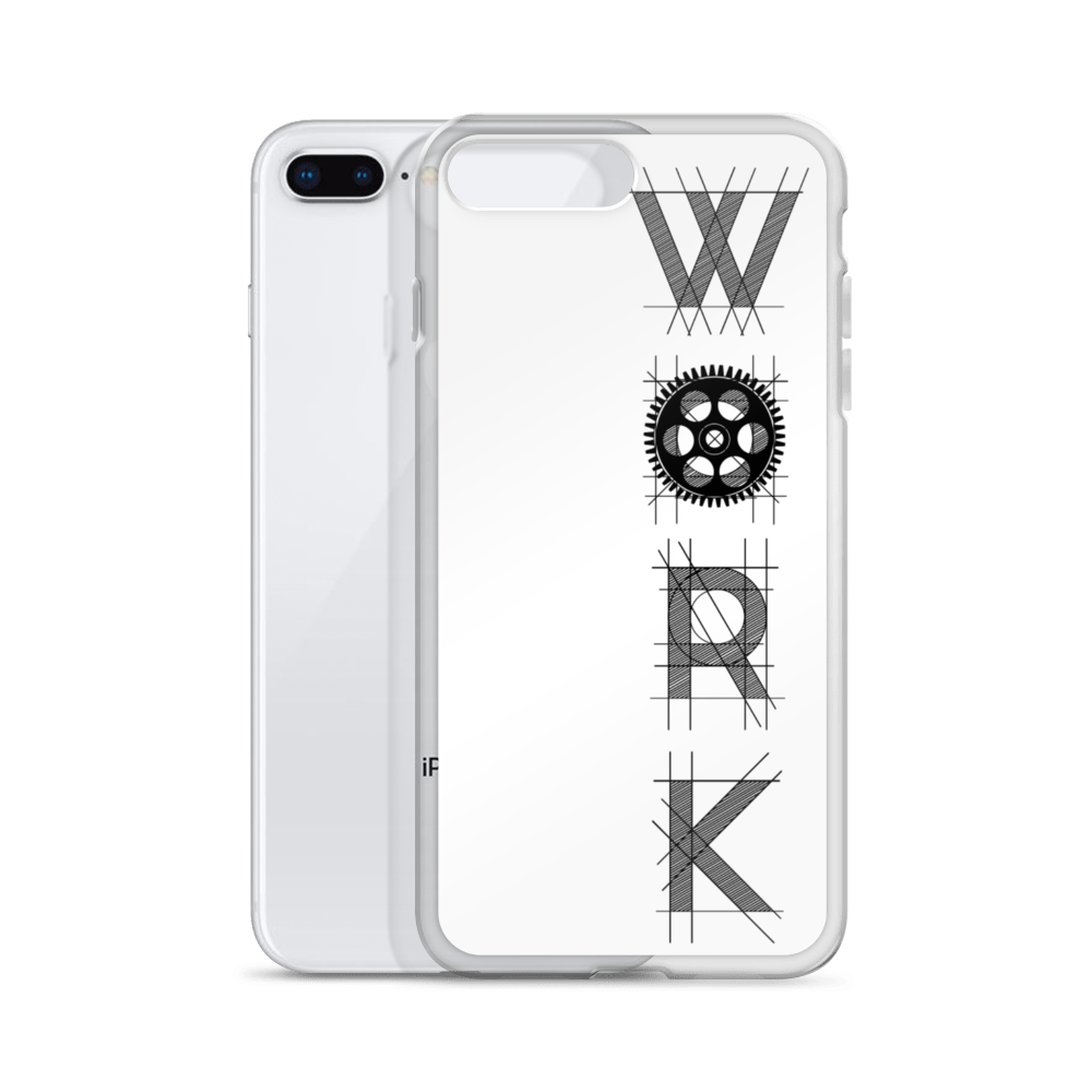 OG Vertical iPhone Case: Black on White