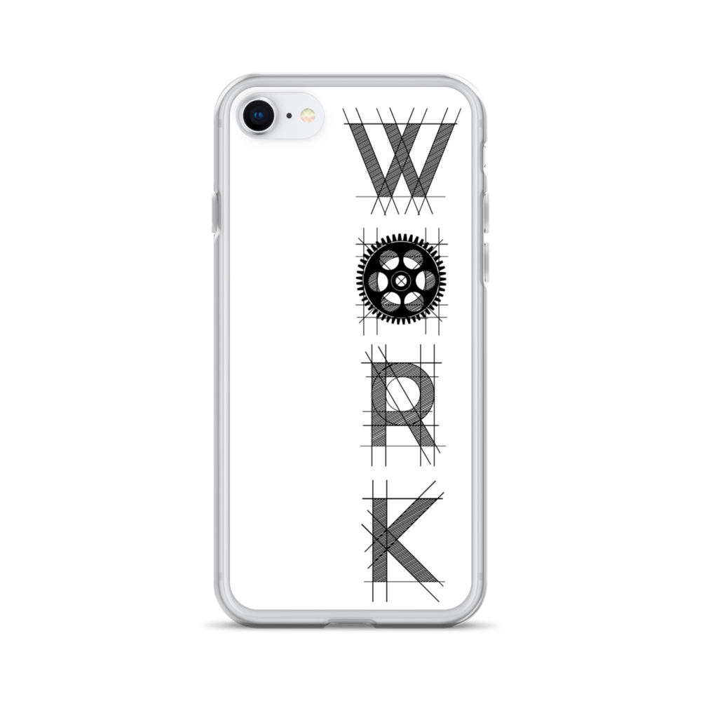 OG Vertical iPhone Case: Black on White