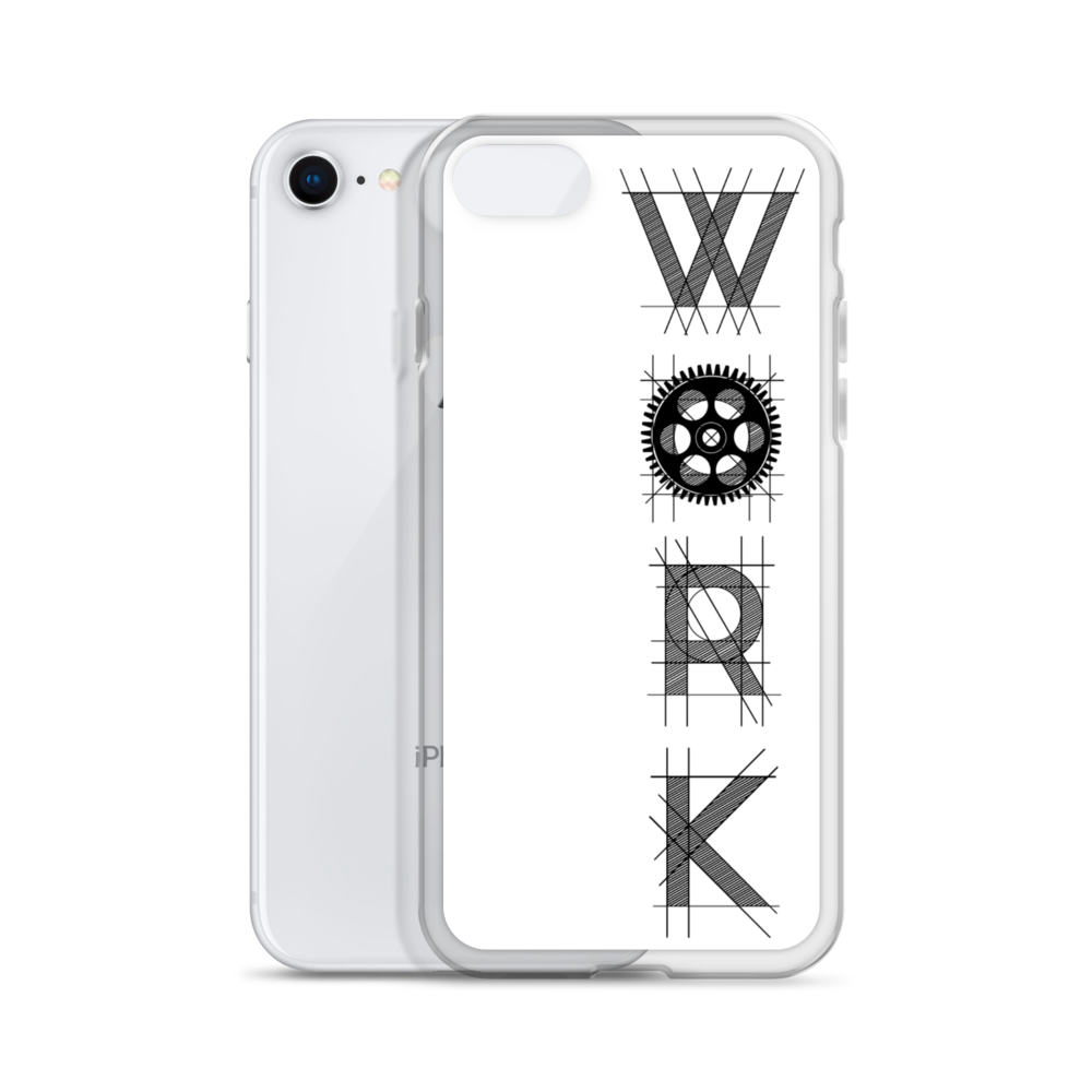 OG Vertical iPhone Case: Black on White