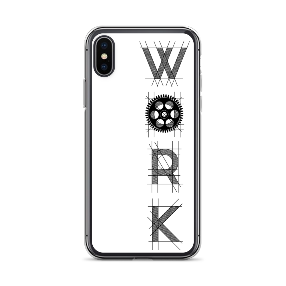 OG Vertical iPhone Case: Black on White