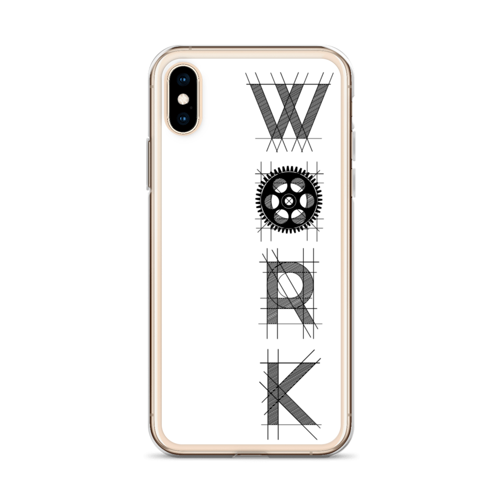 OG Vertical iPhone Case: Black on White