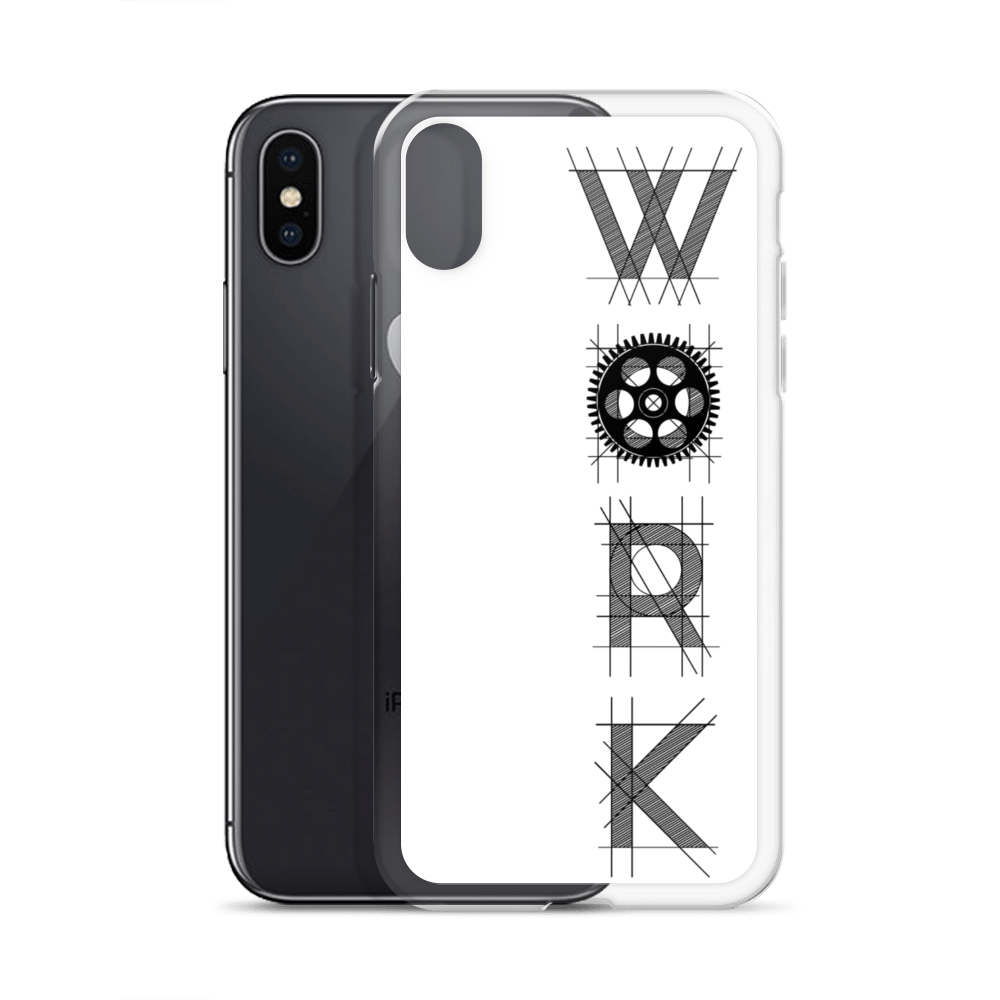 OG Vertical iPhone Case: Black on White