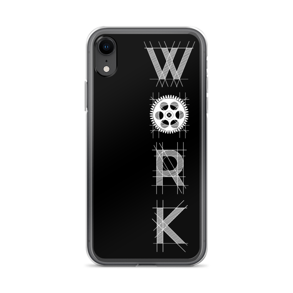 OG Vertical iPhone Case: White on Black