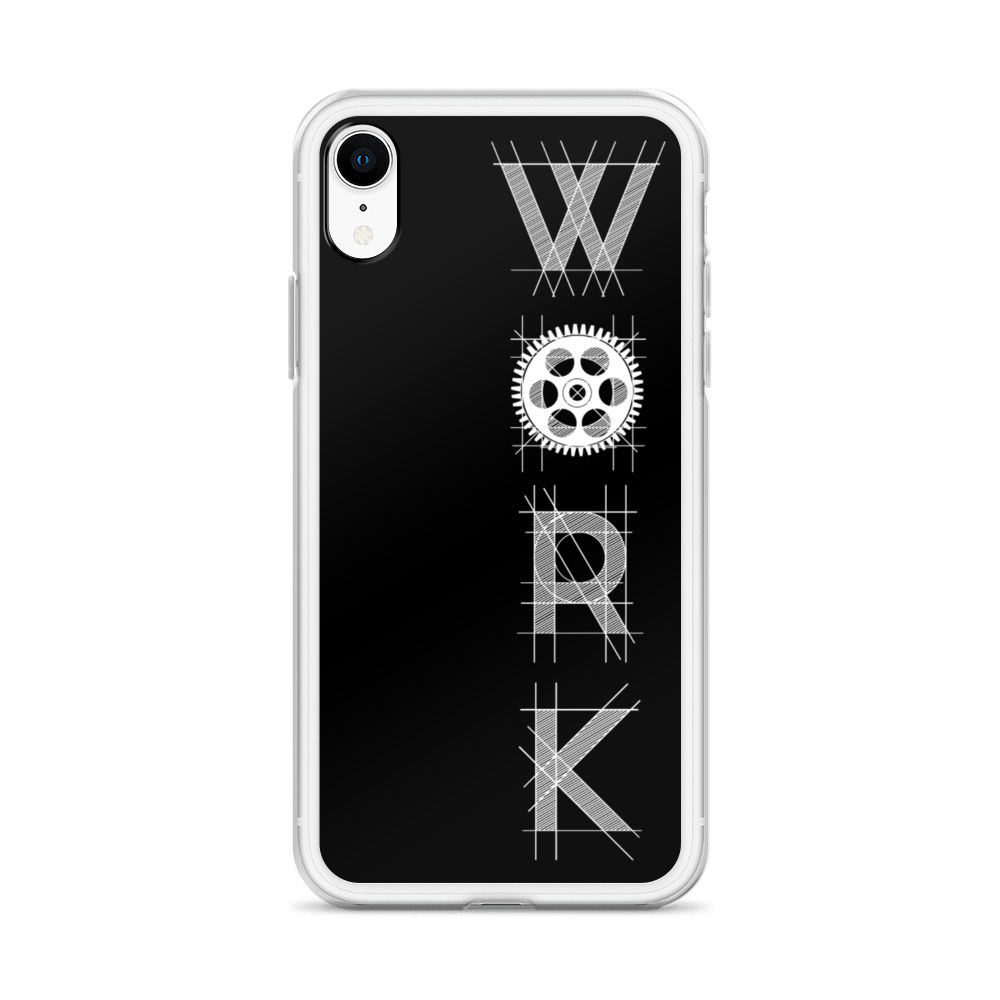 OG Vertical iPhone Case: White on Black