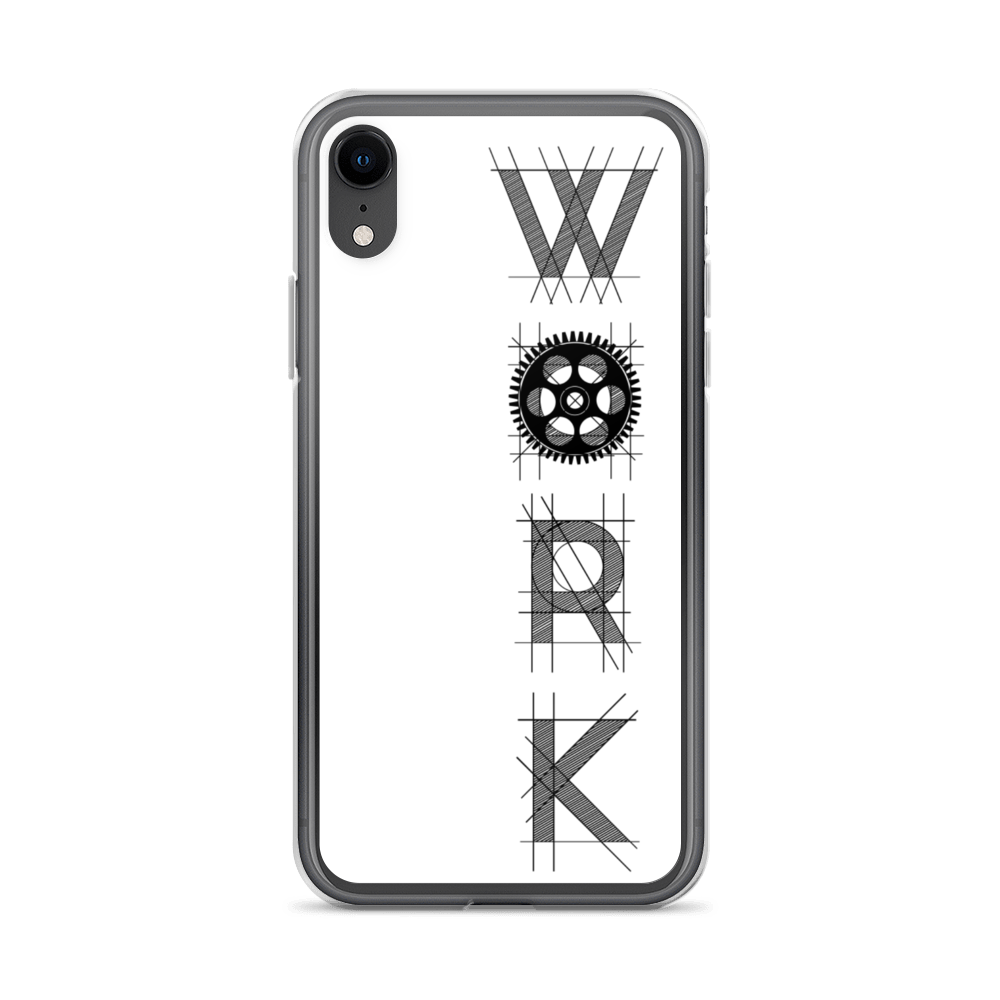 OG Vertical iPhone Case: Black on White