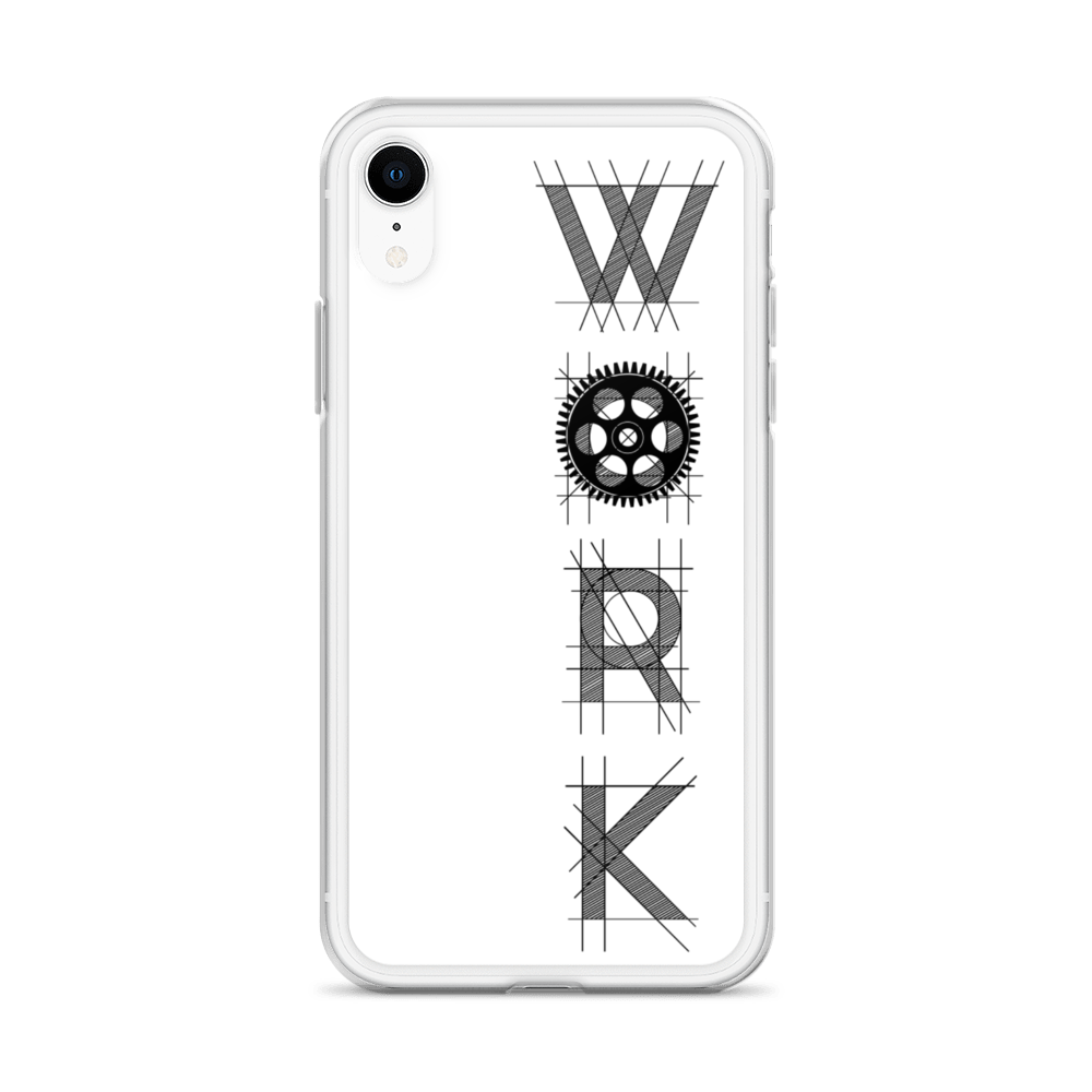 OG Vertical iPhone Case: Black on White