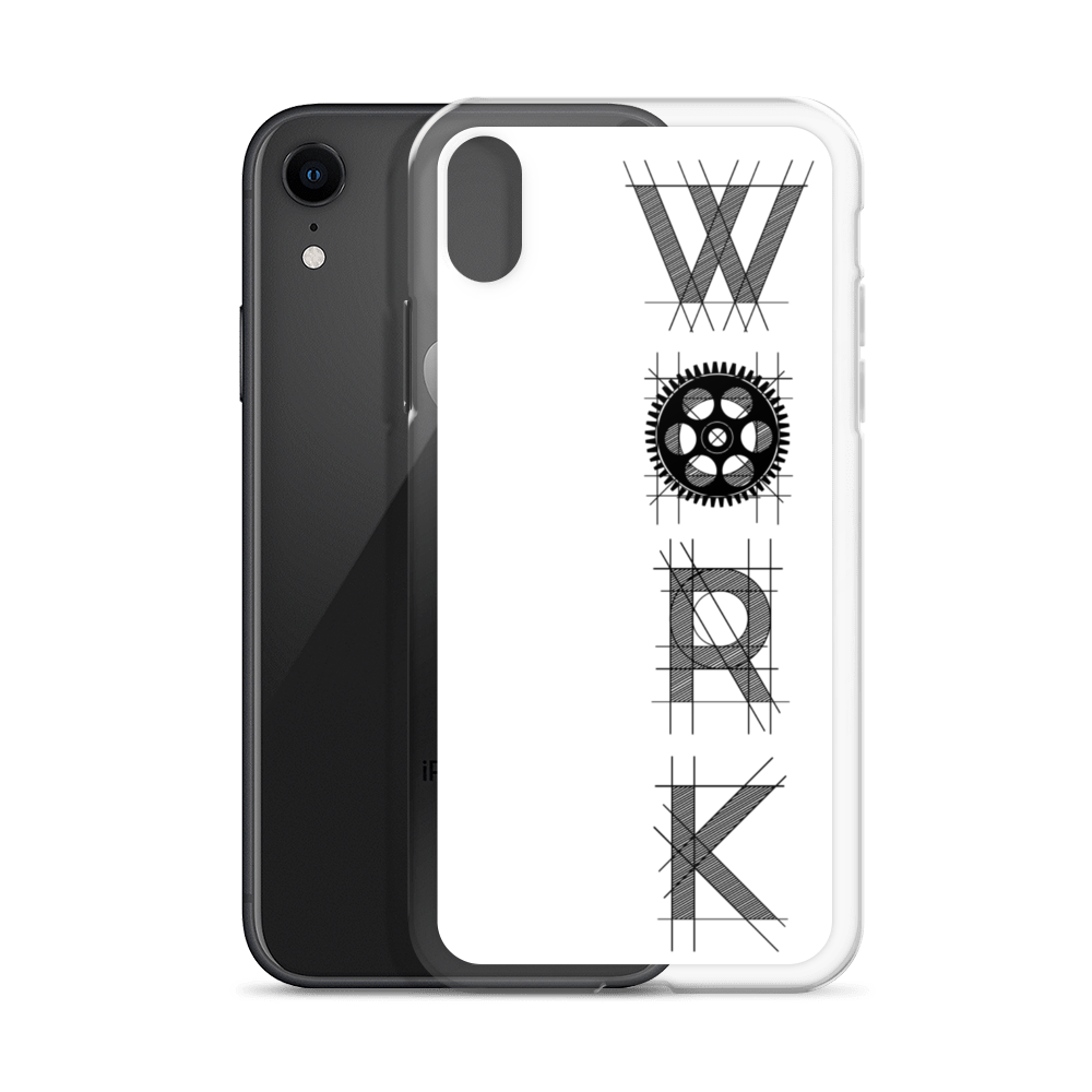 OG Vertical iPhone Case: Black on White