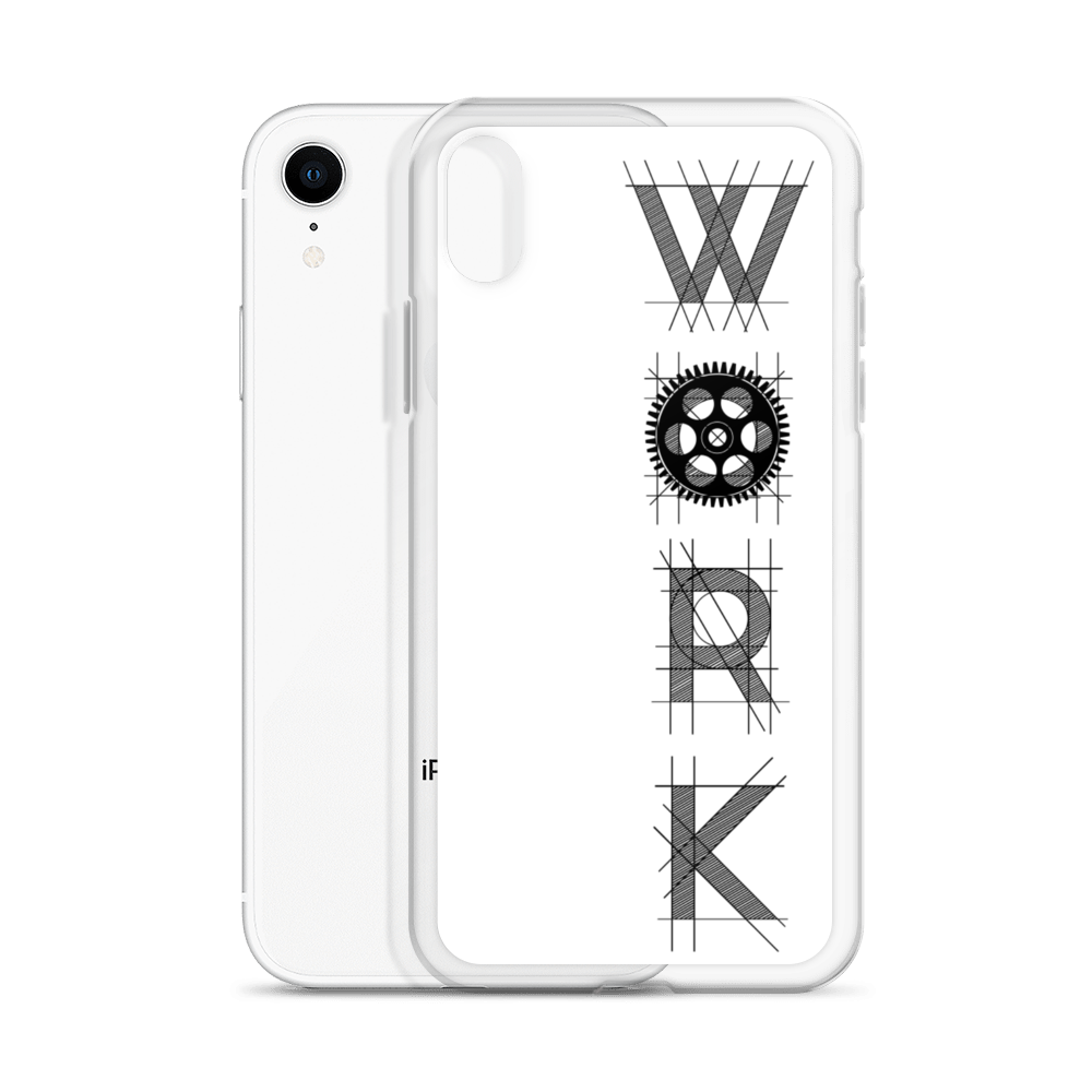 OG Vertical iPhone Case: Black on White