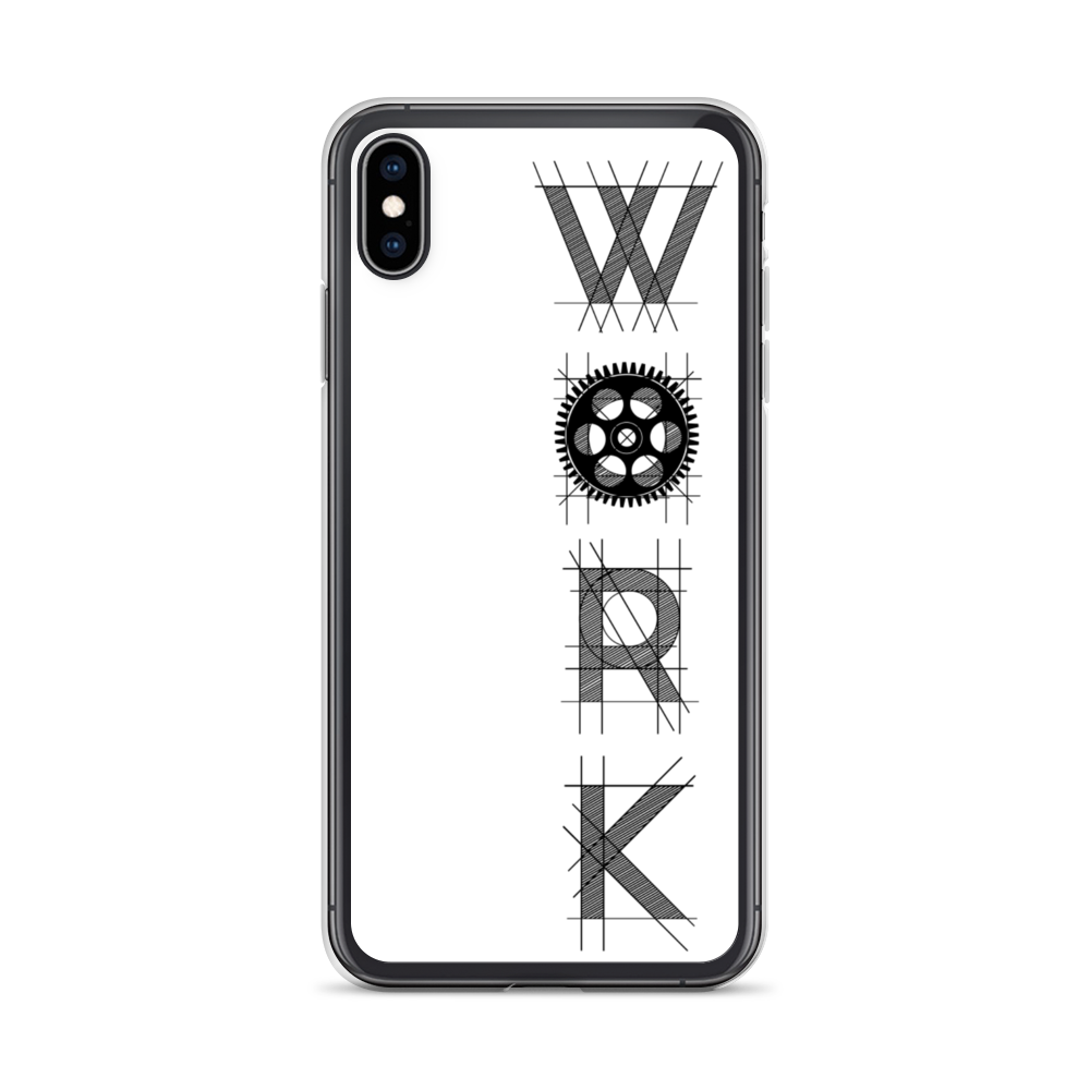 OG Vertical iPhone Case: Black on White