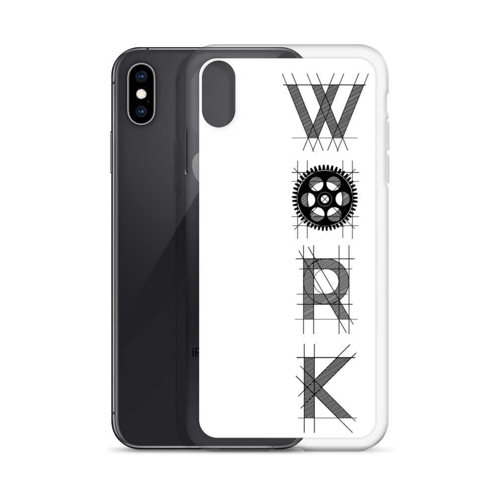 OG Vertical iPhone Case: Black on White