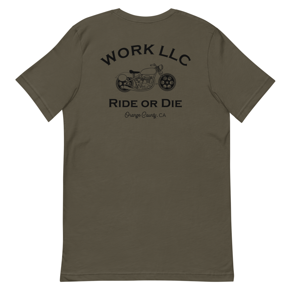 Ride or Die T-Shirt: Dark Print