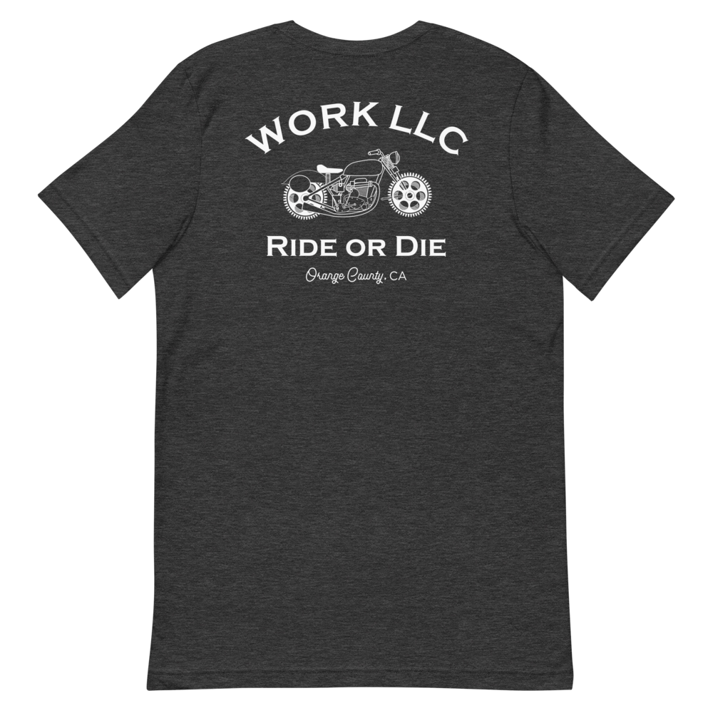 Ride or Die T-Shirt: Light Print